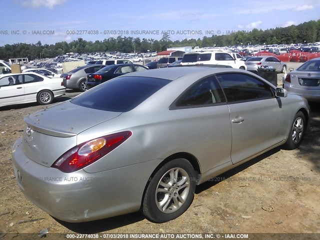 4T1CE38P45U531392 - 2005 TOYOTA CAMRY SOLARA SE/SLE 银色 照片 4
