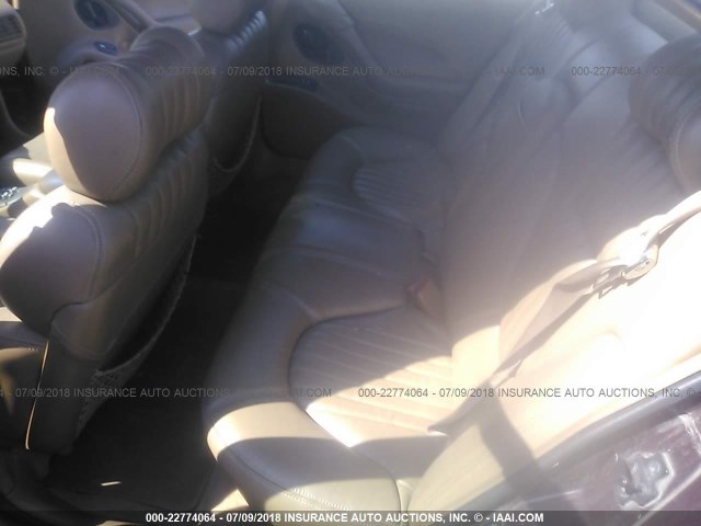 1G2HZ5216XH226118 - 1999 PONTIAC BONNEVILLE SSEI MAROON photo 8