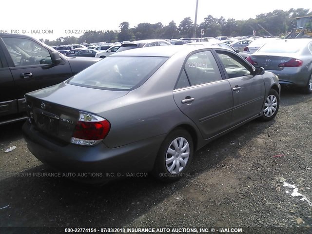 4T1BE30K55U592522 - 2005 TOYOTA CAMRY LE/XLE/SE 灰色 照片 4