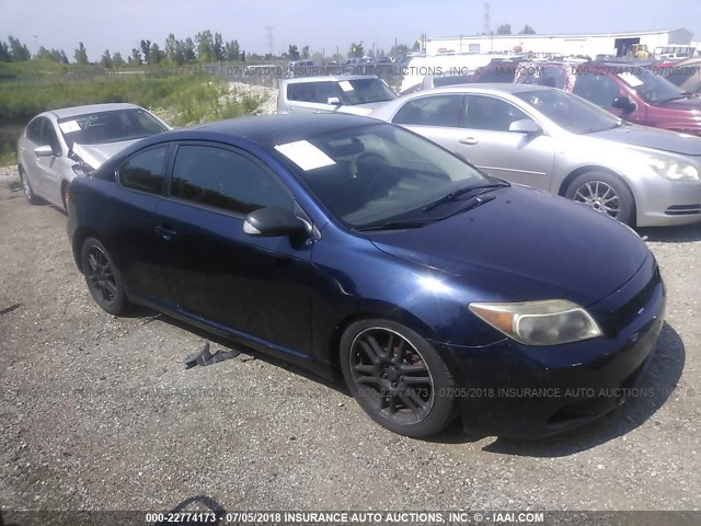 JTKDE177860107486 - 2006 TOYOTA SCION TC 蓝色 照片 1