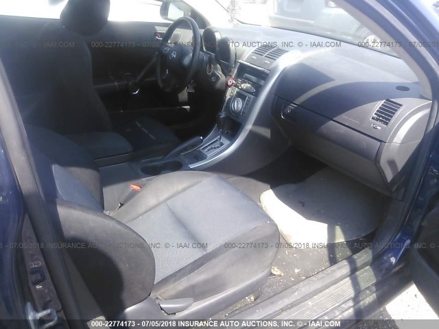 JTKDE177860107486 - 2006 TOYOTA SCION TC 蓝色 照片 5