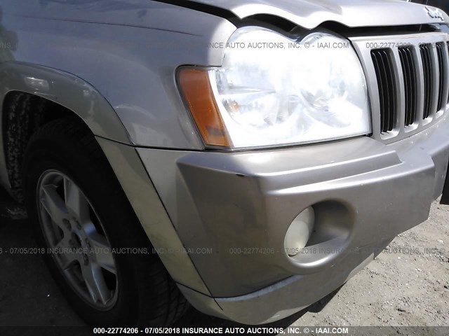 1J4GR48K96C281539 - 2006 JEEP GRAND CHEROKEE LAREDO/COLUMBIA/FREEDOM 棕色 照片 6