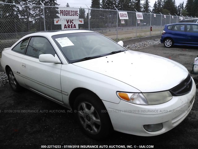 2T1CF28P3YC308371 - 2000 TOYOTA CAMRY SOLARA SE/SLE თეთრი ფოტო 1