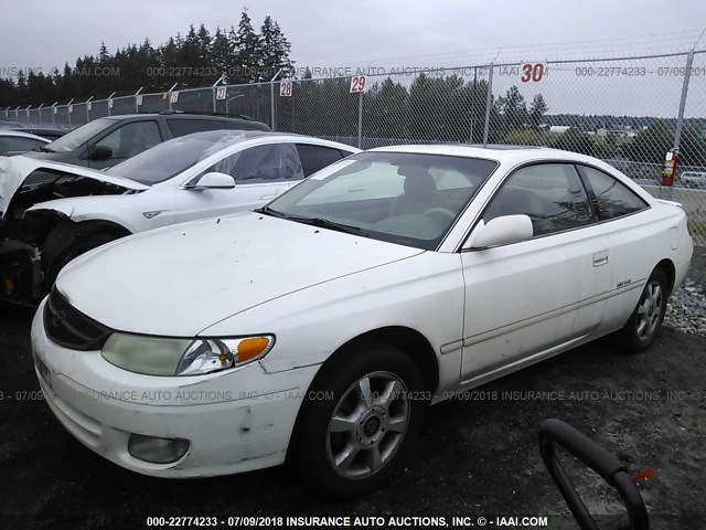 2T1CF28P3YC308371 - 2000 TOYOTA CAMRY SOLARA SE/SLE თეთრი ფოტო 2