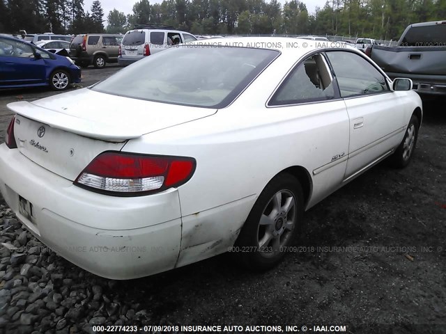 2T1CF28P3YC308371 - 2000 TOYOTA CAMRY SOLARA SE/SLE თეთრი ფოტო 4
