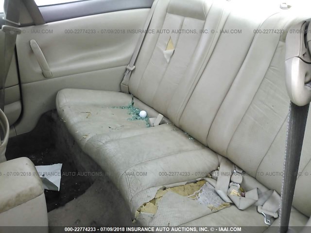 2T1CF28P3YC308371 - 2000 TOYOTA CAMRY SOLARA SE/SLE თეთრი ფოტო 8