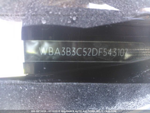 WBA3B3C52DF543107 - 2013 BMW 328 XI GRAY photo 9