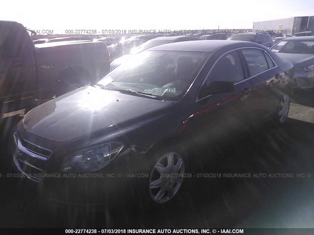 1G1ZG57B194143125 - 2009 CHEVROLET MALIBU LS Boz foto 2