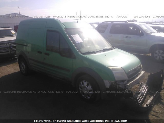 NM0LS7AN8AT033125 - 2010 FORD TRANSIT CONNECT XL GREEN photo 1