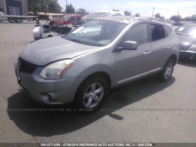 JN8AS5MT7BW161627 - 2011 NISSAN ROGUE S/SV/KROM GRAY photo 2