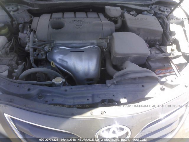 4T1BF3EK2BU182231 - 2011 TOYOTA CAMRY SE/LE/XLE GRAY photo 10