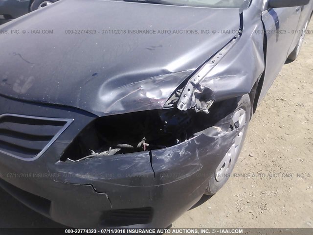 4T1BF3EK2BU182231 - 2011 TOYOTA CAMRY SE/LE/XLE GRAY photo 6