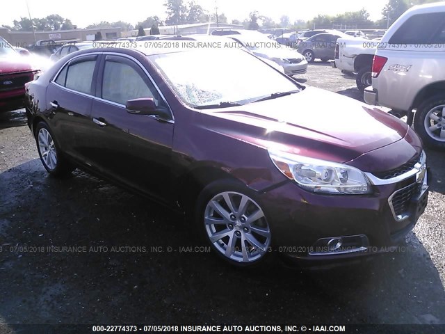 1G11E5SA7GF102372 - 2016 CHEVROLET MALIBU LIMITED LTZ Tünd qırmızı foto 1