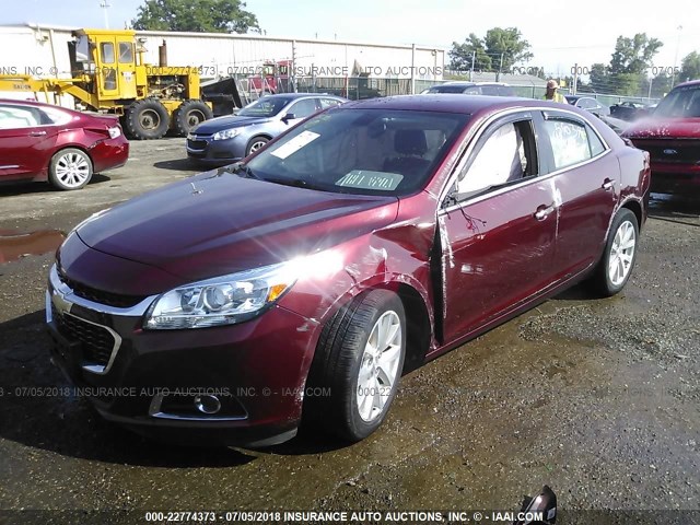 1G11E5SA7GF102372 - 2016 CHEVROLET MALIBU LIMITED LTZ Tünd qırmızı foto 2
