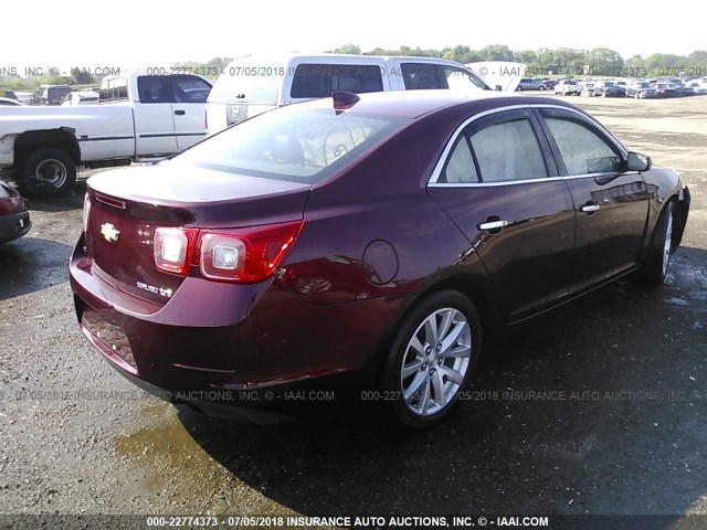 1G11E5SA7GF102372 - 2016 CHEVROLET MALIBU LIMITED LTZ Tünd qırmızı foto 4