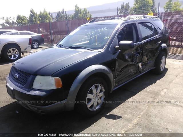 1FMZK01126GA40620 - 2006 FORD FREESTYLE SE BLACK photo 2