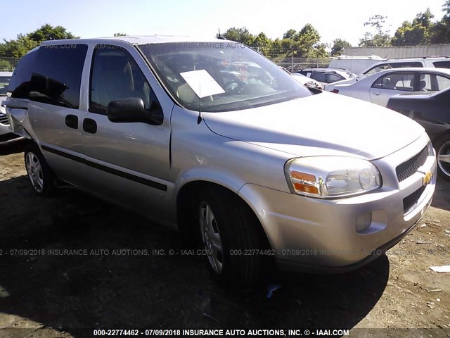 1GNDU23L16D214432 - 2006 CHEVROLET UPLANDER LS SILVER photo 1