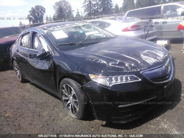 19UUB1F37FA008863 - 2015 ACURA TLX BLACK photo 1