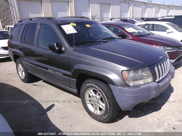 1J4GW48N74C421278 - 2004 JEEP GRAND CHEROKEE LAREDO/COLUMBIA/FREEDOM GRAY photo 1