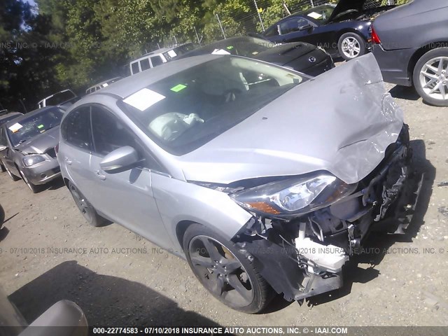 1FADP3N25EL204507 - 2014 FORD FOCUS TITANIUM SILVER photo 1