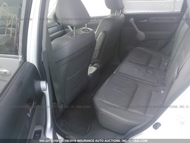 JHLRE48777C051914 - 2007 HONDA CR-V EXL WHITE photo 8