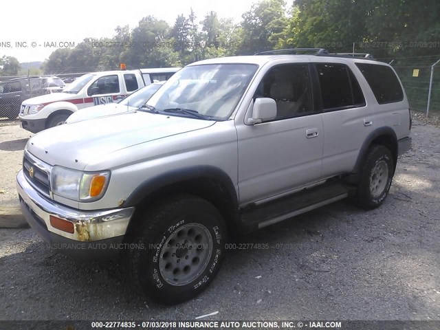 JT3HN86R7V0059583 - 1997 TOYOTA 4RUNNER SR5 SILVER photo 2