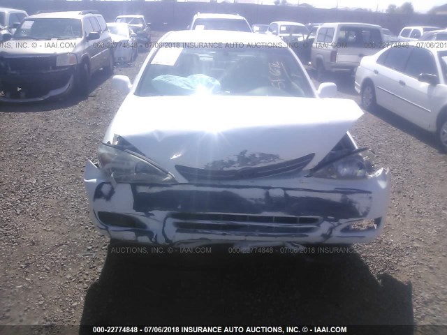 4T1BF32K13U051944 - 2003 TOYOTA CAMRY LE/XLE/SE 白色 照片 6