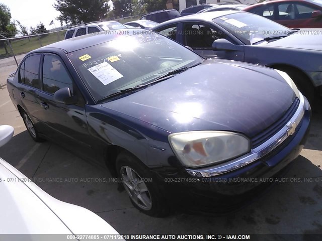 1G1ZT54815F159666 - 2005 CHEVROLET MALIBU LS Көк фото 1