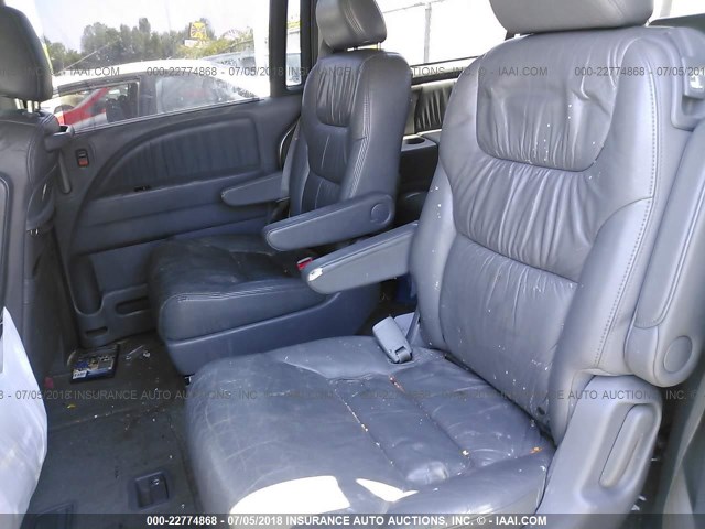 5FNRL38735B089914 - 2005 HONDA ODYSSEY EXL BLUE photo 8