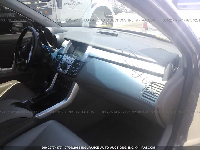 5J8TB18597A016443 - 2007 ACURA RDX TECHNOLOGY GRAY photo 5