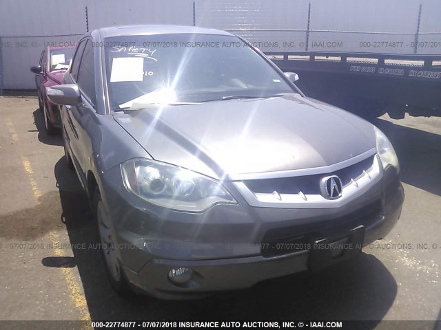 5J8TB18597A016443 - 2007 ACURA RDX TECHNOLOGY GRAY photo 6