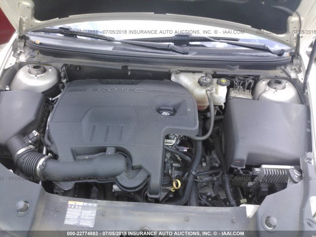1G1ZB5E07CF275298 - 2012 CHEVROLET MALIBU LS Qəhvəyi foto 10