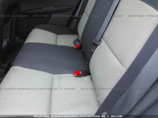 1G1ZB5E07CF275298 - 2012 CHEVROLET MALIBU LS Qəhvəyi foto 8