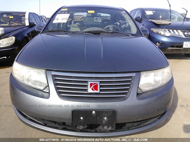 1G8AJ55F96Z111124 - 2006 SATURN ION LEVEL 2 灰色 照片 6