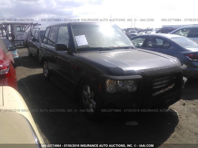 SALME11484A162879 - 2004 LAND ROVER RANGE ROVER HSE BLACK photo 1