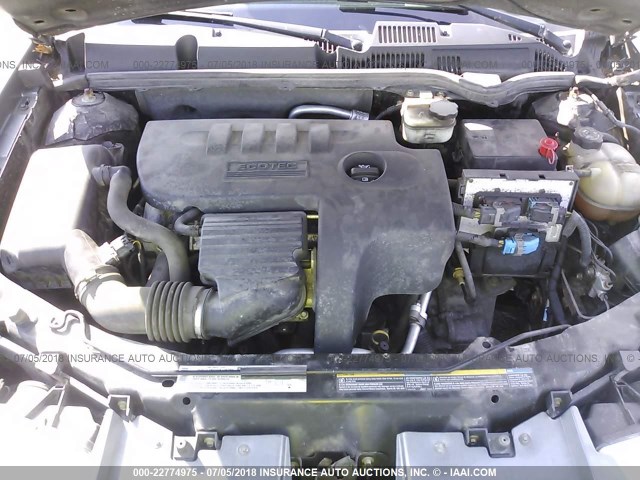 1G8AJ55F76Z194455 - 2006 SATURN ION LEVEL 2 GRAY photo 10