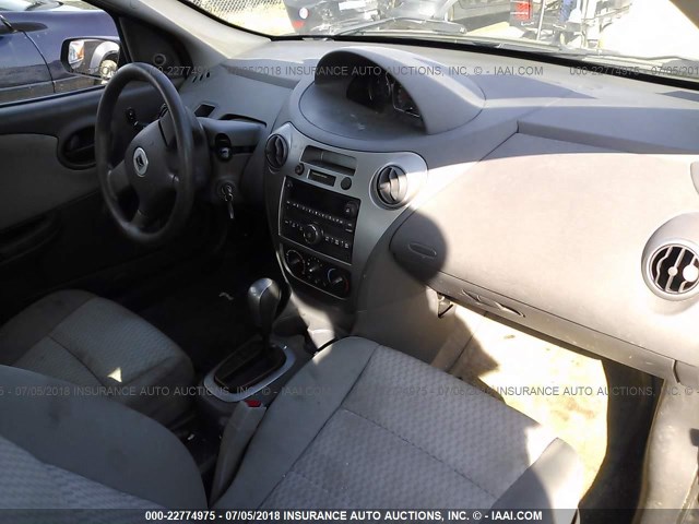 1G8AJ55F76Z194455 - 2006 SATURN ION LEVEL 2 GRAY photo 5