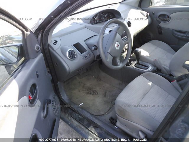 1G8AJ55F76Z194455 - 2006 SATURN ION LEVEL 2 GRAY photo 6