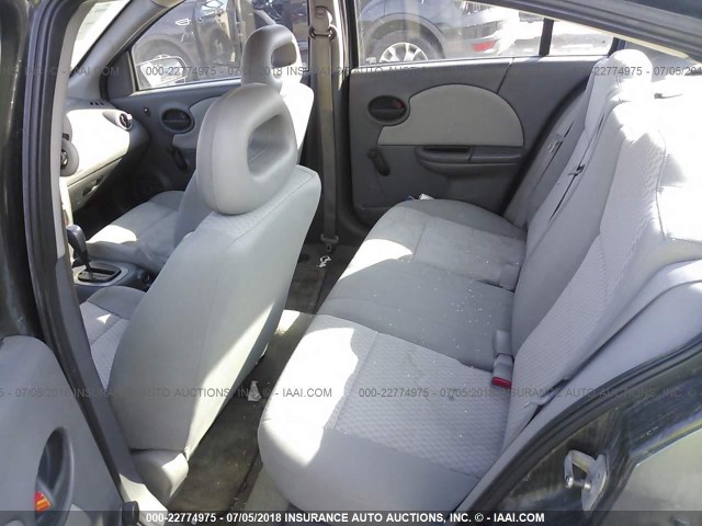 1G8AJ55F76Z194455 - 2006 SATURN ION LEVEL 2 GRAY photo 8