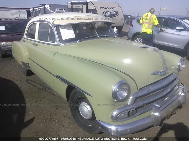 000000005JK177814 - 1951 CHEVROLET 4 DOOR HARDTOP  GREEN photo 1