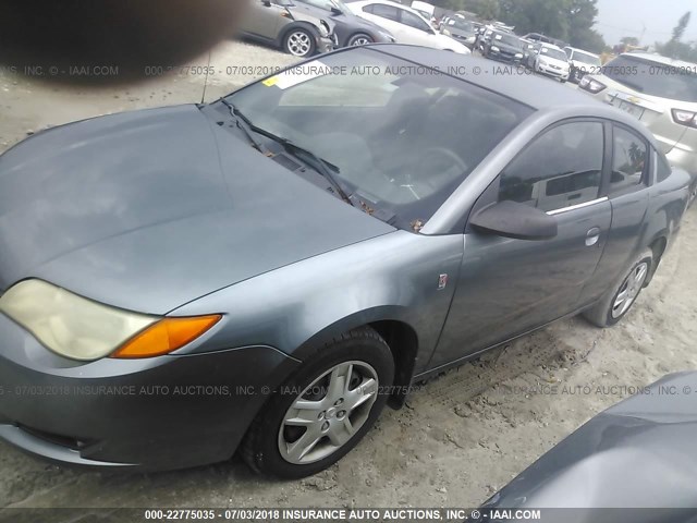 1G8AN15F66Z207631 - 2006 SATURN ION LEVEL 2 GRAY photo 2