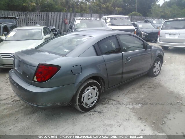 1G8AN15F66Z207631 - 2006 SATURN ION LEVEL 2 GRAY photo 4