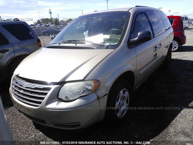 2A4GP44R86R889116 - 2006 CHRYSLER TOWN & COUNTRY LX BEIGE photo 2