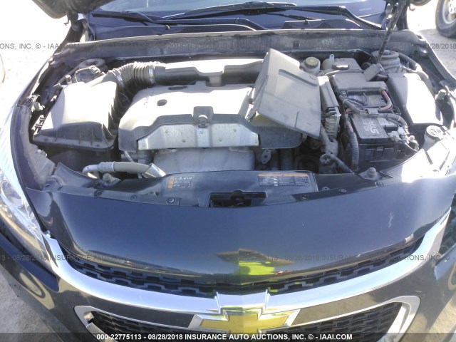1G11F5SL2FF143361 - 2015 CHEVROLET MALIBU LTZ 灰色 照片 10