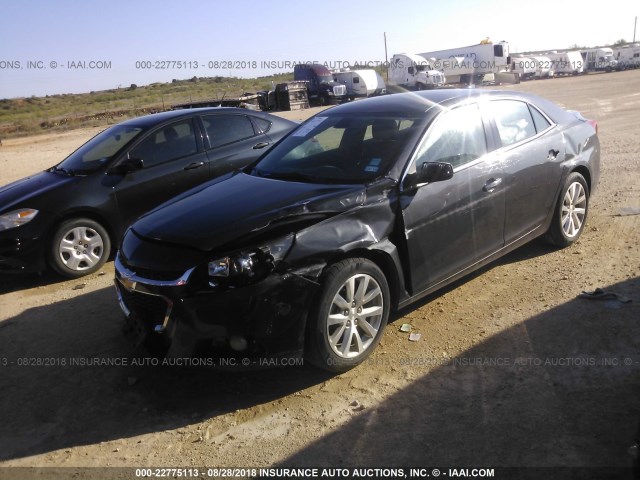 1G11F5SL2FF143361 - 2015 CHEVROLET MALIBU LTZ 灰色 照片 2