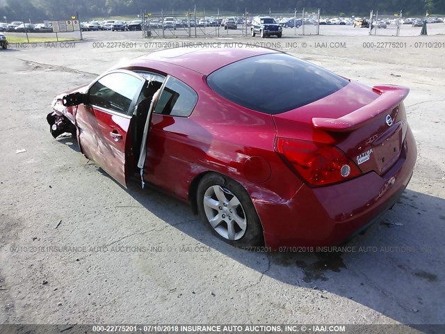 1N4AL24E58C273187 - 2008 NISSAN ALTIMA 2.5S RED photo 3