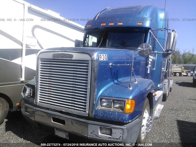 1FUJAHCG31LH31302 - 2001 FREIGHTLINER FLD120 FLD120 BLUE photo 2