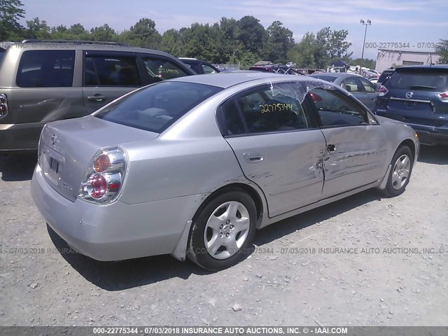 1N4AL11D13C293970 - 2003 NISSAN ALTIMA S/SL SILVER photo 4