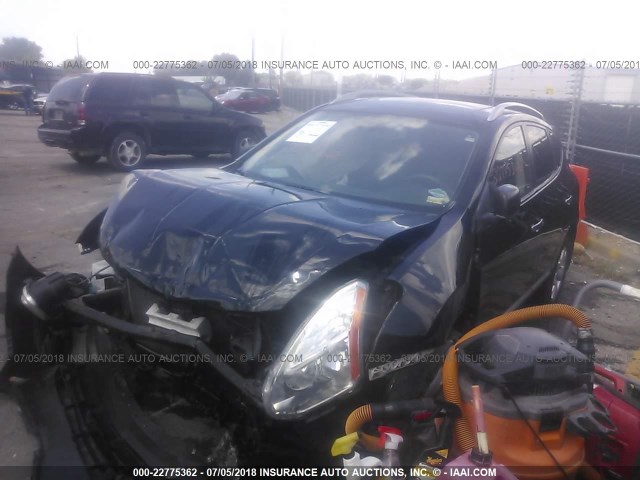 JN8AS5MV7BW681862 - 2011 NISSAN ROGUE S/SV/KROM BLACK photo 2