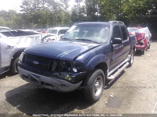 1FMZU67E32UC99894 - 2002 FORD EXPLORER SPORT TR  Dark Blue photo 6